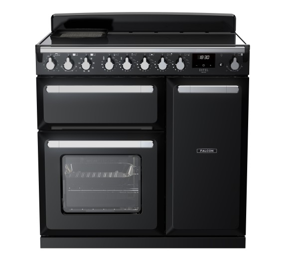 RS29993_ESDL90EIPGBLCM-E1-Falcon Estel Deluxe 90 Induction-Black-Chrome-Front view.jpg