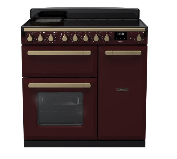 RS29998_ESDL90EIPBORAB-E1-Falcon Estel Deluxe 90 Induction-Bordeaux-Antique Brass-Front view.jpg