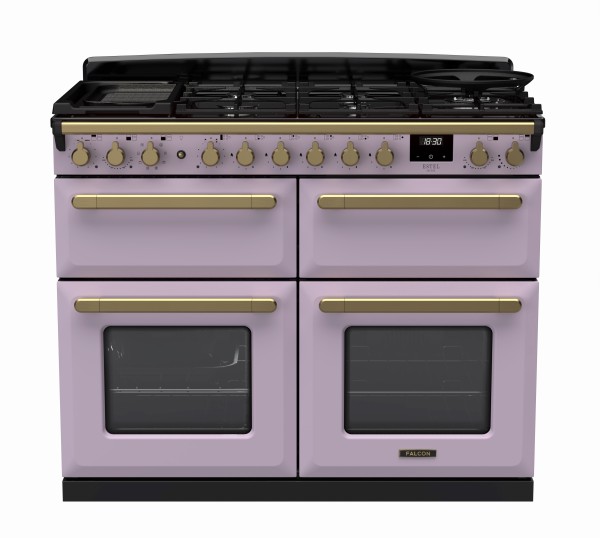 RS30097_ESDLB110DFPHTHAB-E1-Falcon Estel Deluxe 110 Dual Fuel-Slow cook oven-Heather-Antique Brass-Front view.jpg