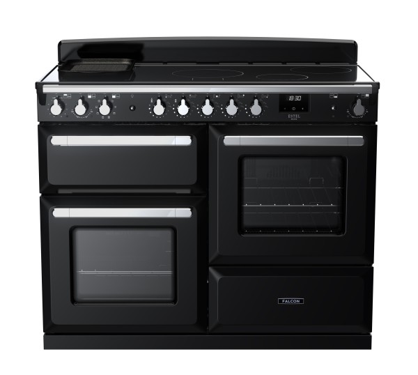 RS30058_ESDLO110EIPGBLCM-E1-Falcon Estel Deluxe 110 Induction-Proving drawer-Black-Chrome-Front view.jpg