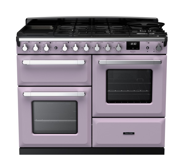 RS30064_ESDLO110DFPHTHCM-E1-Falcon Estel Deluxe 110 Dual Fuel-Proving drawer-Heather-Chrome-Front view.jpg
