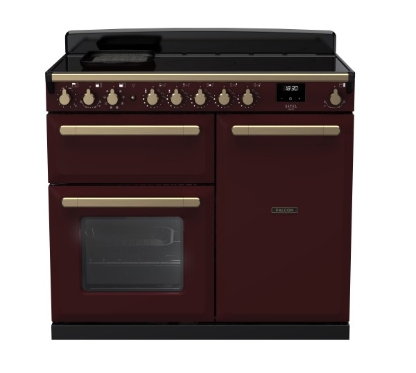 RS30031_ESDL100EIPBORAB-E1-Falcon Estel Deluxe 100 Induction-Bordeaux-Antique Brass-Front view.jpg