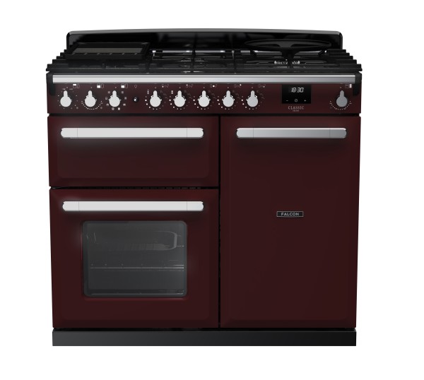 RS30028_ESDL100DFPBORCM-E1-Falcon Estel Deluxe 100 Dual Fuel-Bordeaux-Chrome-Front view.jpg