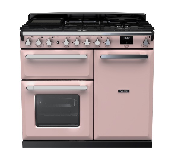 RS30048_ESDL100DFPPPKCM-E1-Falcon Estel Deluxe 100 Dual Fuel-Pale Pink-Chrome-Front view.jpg
