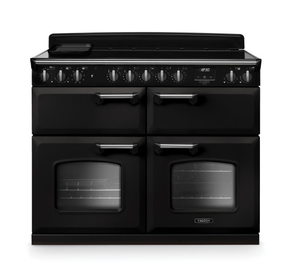 Kuchnia indukcyjna Falcon Classic Deluxe 110 Slow Cook - Czarny Charcoal / Chrom