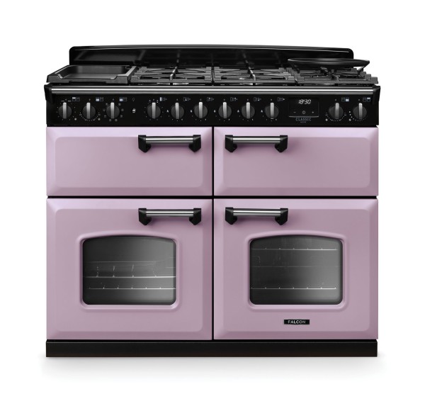 Kuchnia gazowo-elektryczna Falcon Classic Deluxe 110 Slow Cook - Wrzosowy / Chrom