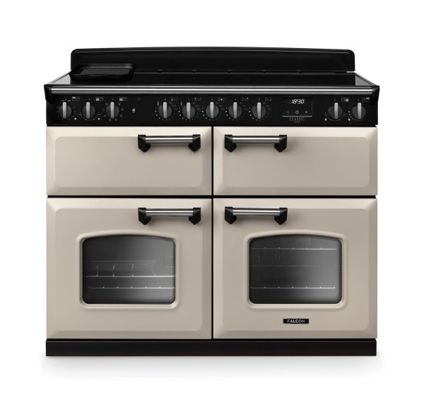 Kuchnia indukcyjna Falcon Classic Deluxe 110 Slow Cook - Kremowy / Chrom