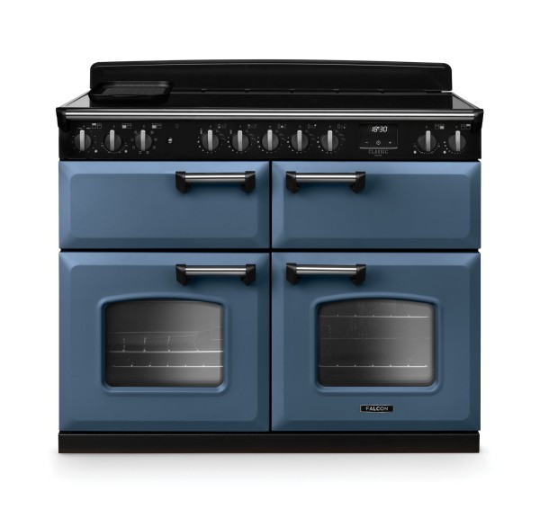 Kuchnia indukcyjna Falcon Classic Deluxe 110 Slow Cook - Niebieski Stone / Chrom